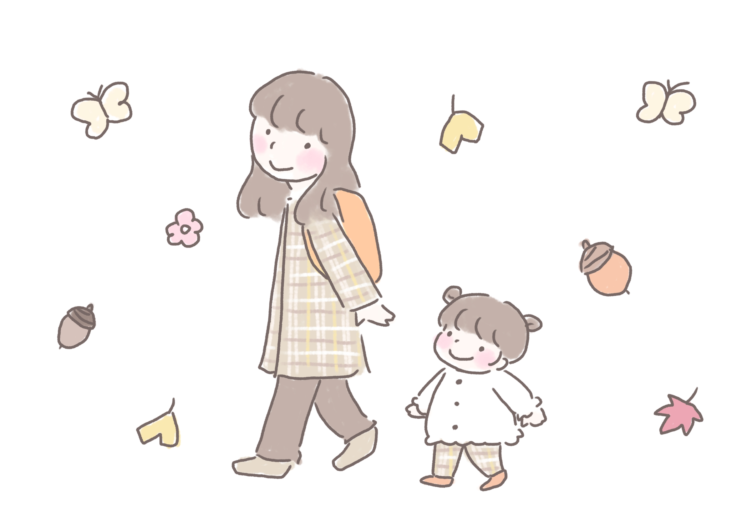 季節を感じるお外遊び