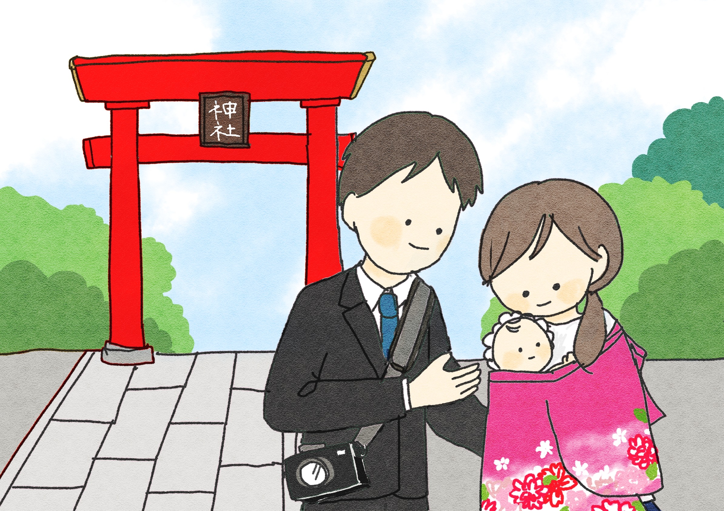 お宮参りって何をするの？