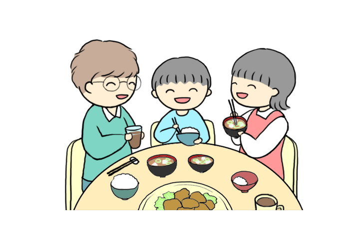 家族と食事をとる意味