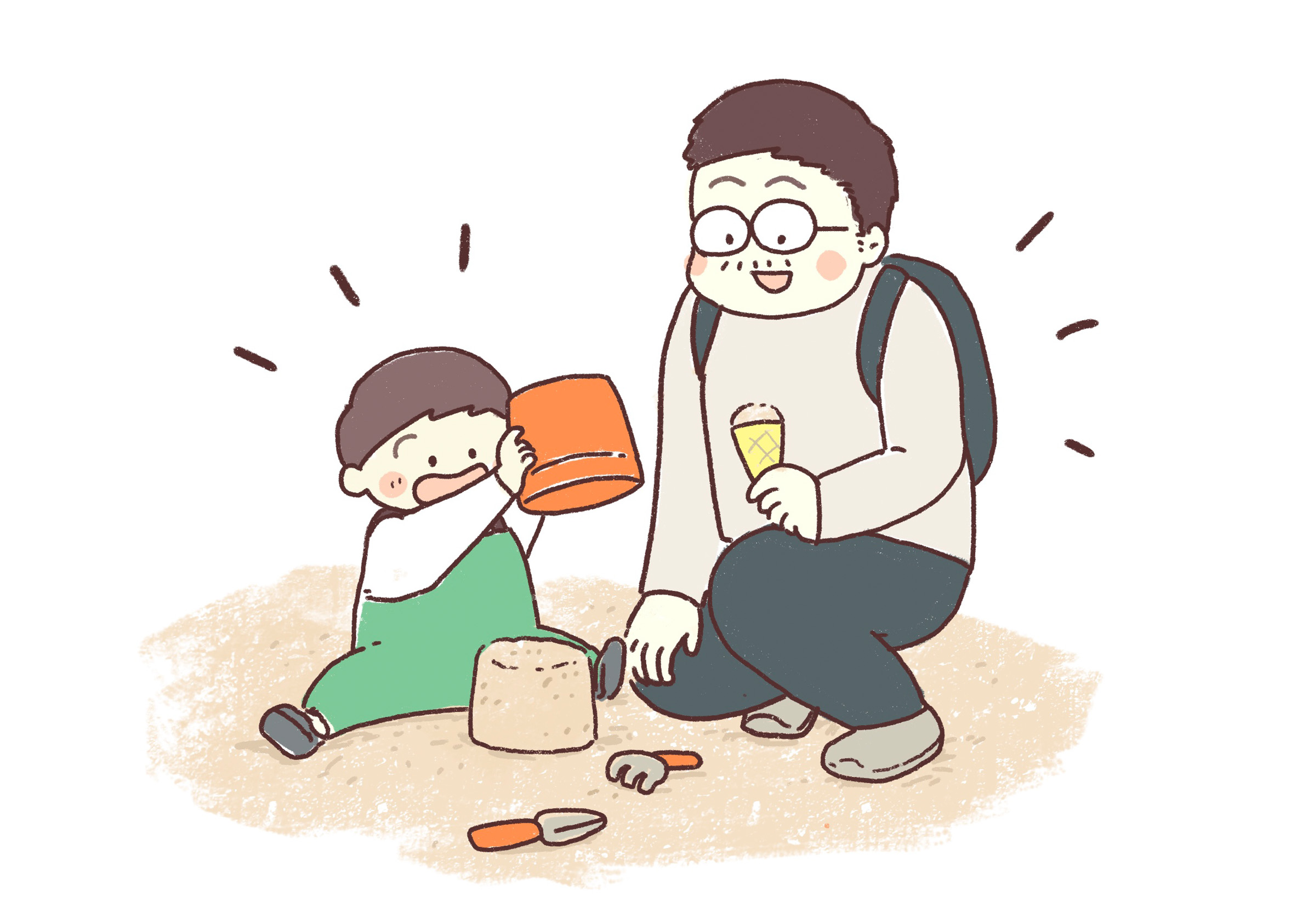 遊具って何歳から使えるの？～砂場編～
