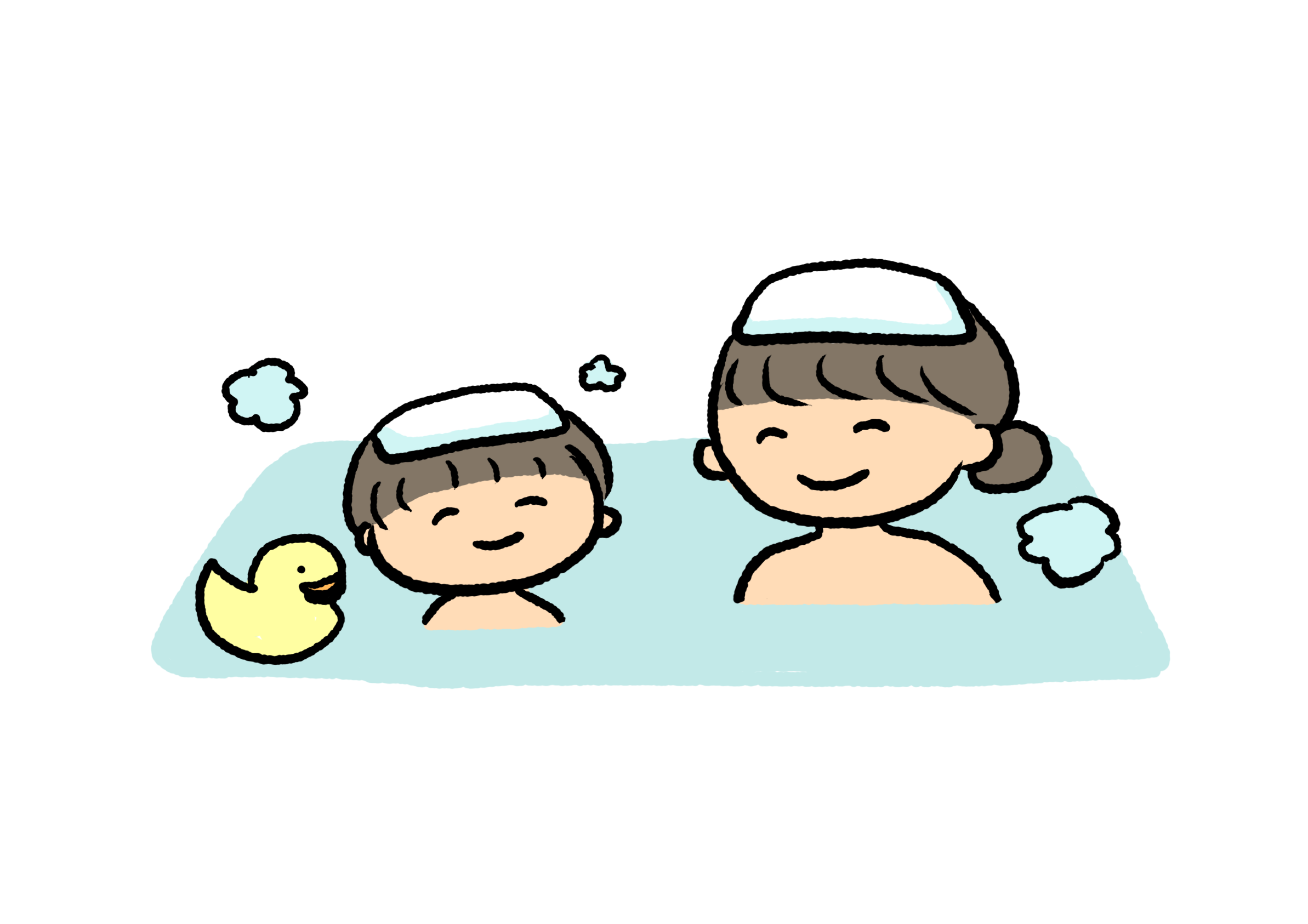 お風呂に入りたがらない時の対処法