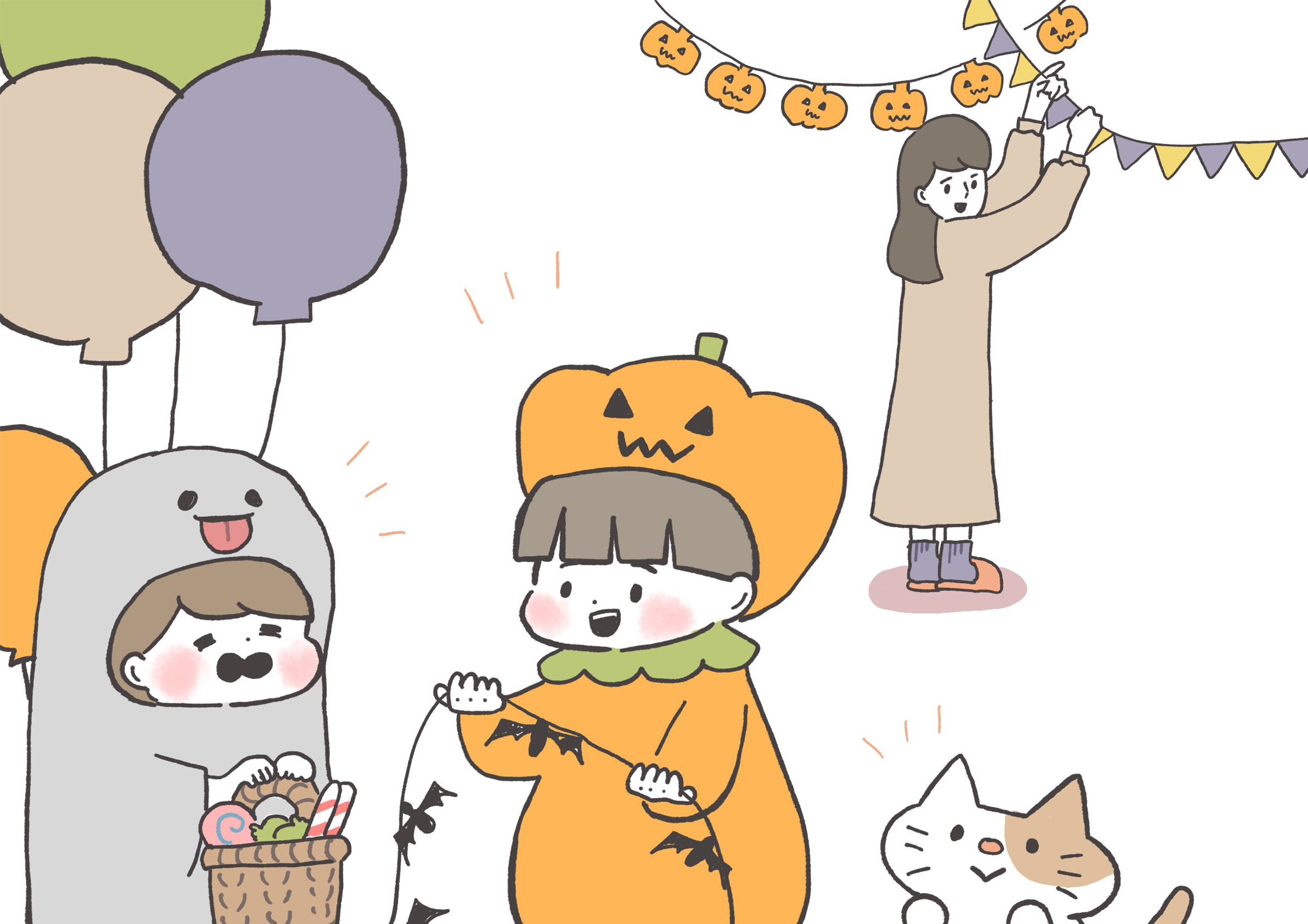 10月31日～ハロウィンを親子で楽しもう～