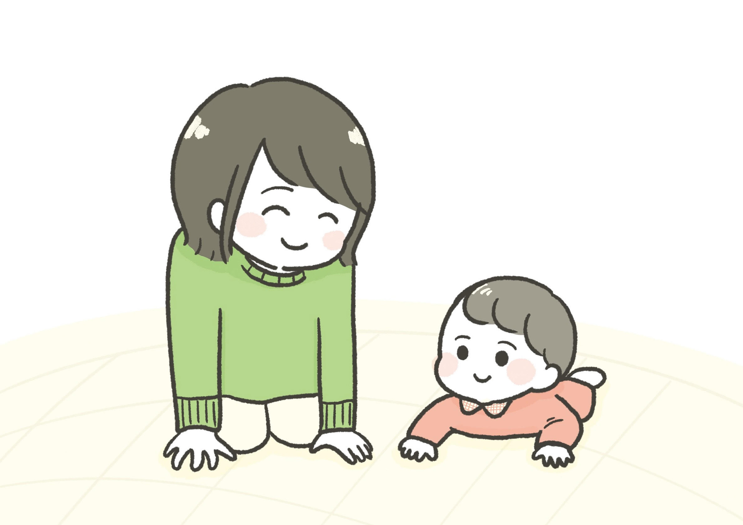 赤ちゃんの寝返りについて