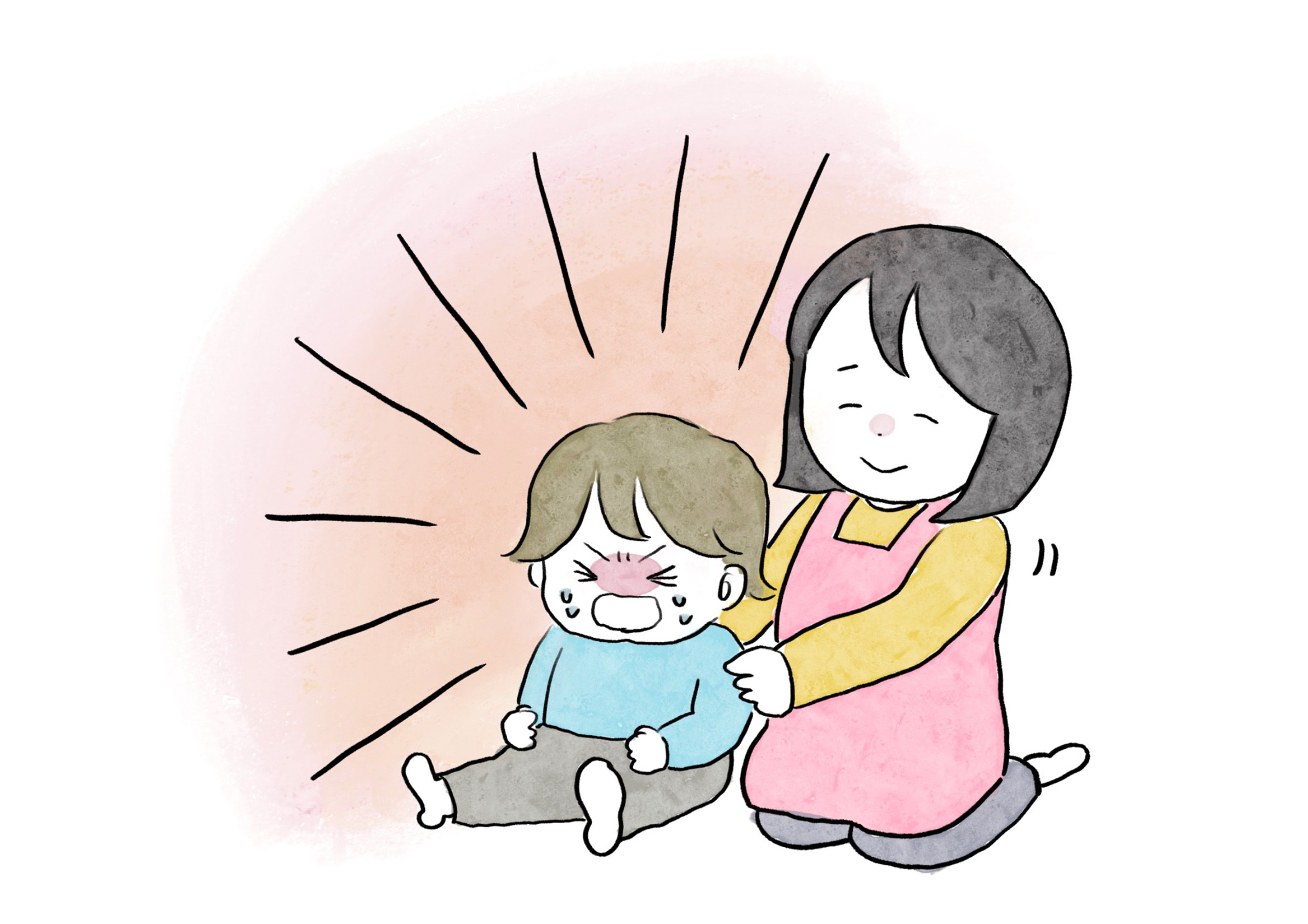 子どもがかんしゃくを起したときの対応法