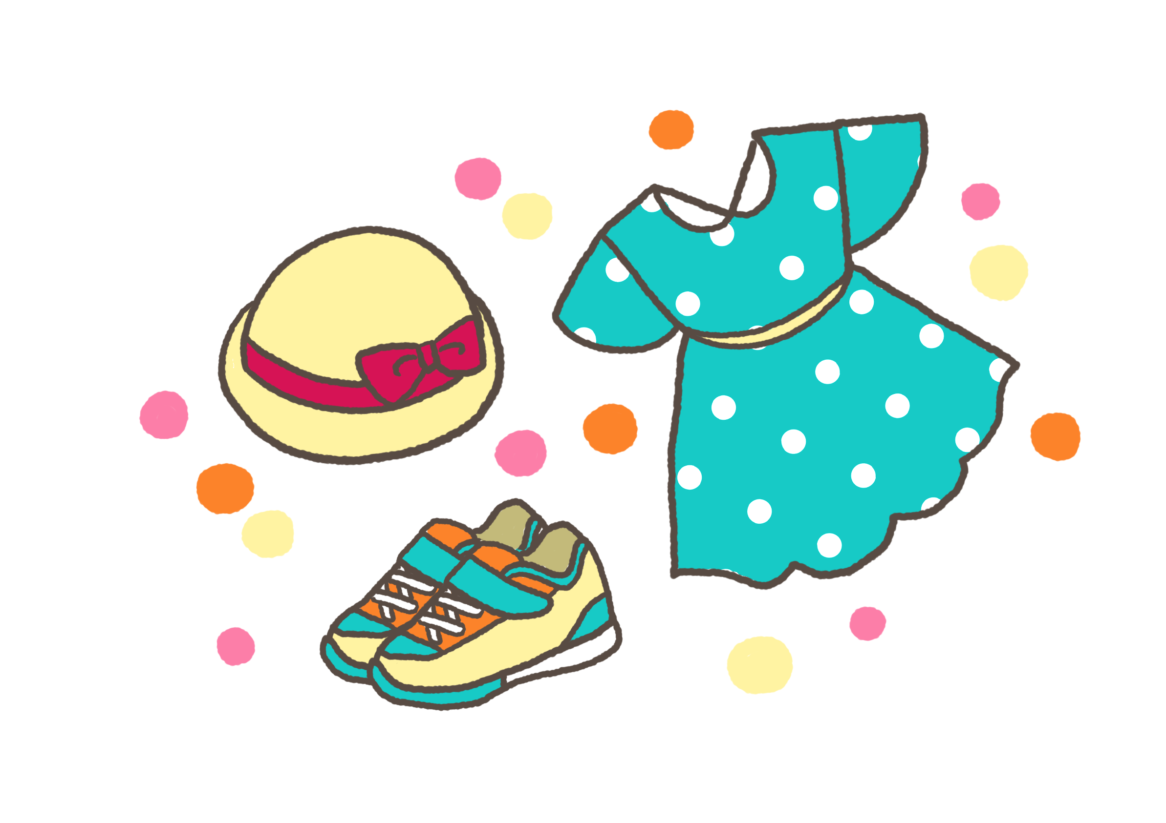 0～3歳の子どもの服・帽子・靴のサイズ目安