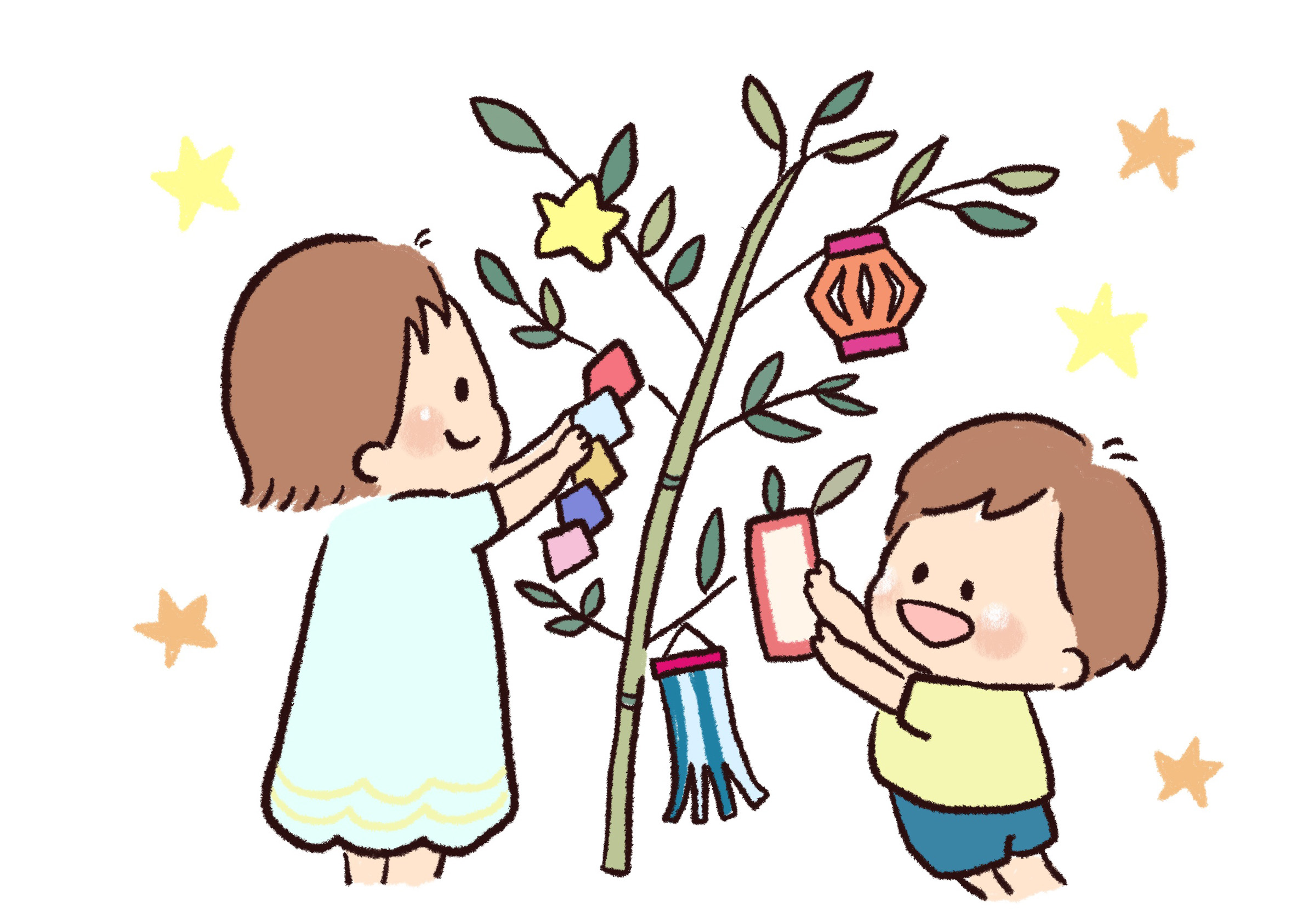 夏の思い出に七夕飾りを手作りしよう