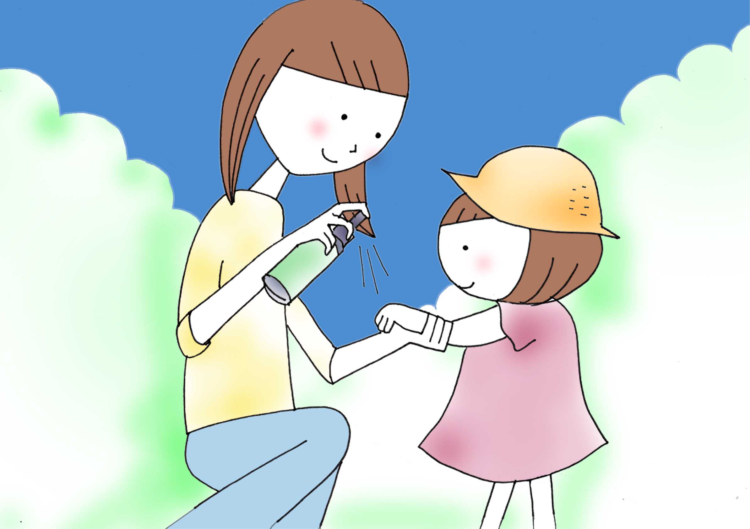 子どもの虫刺され対策と予防