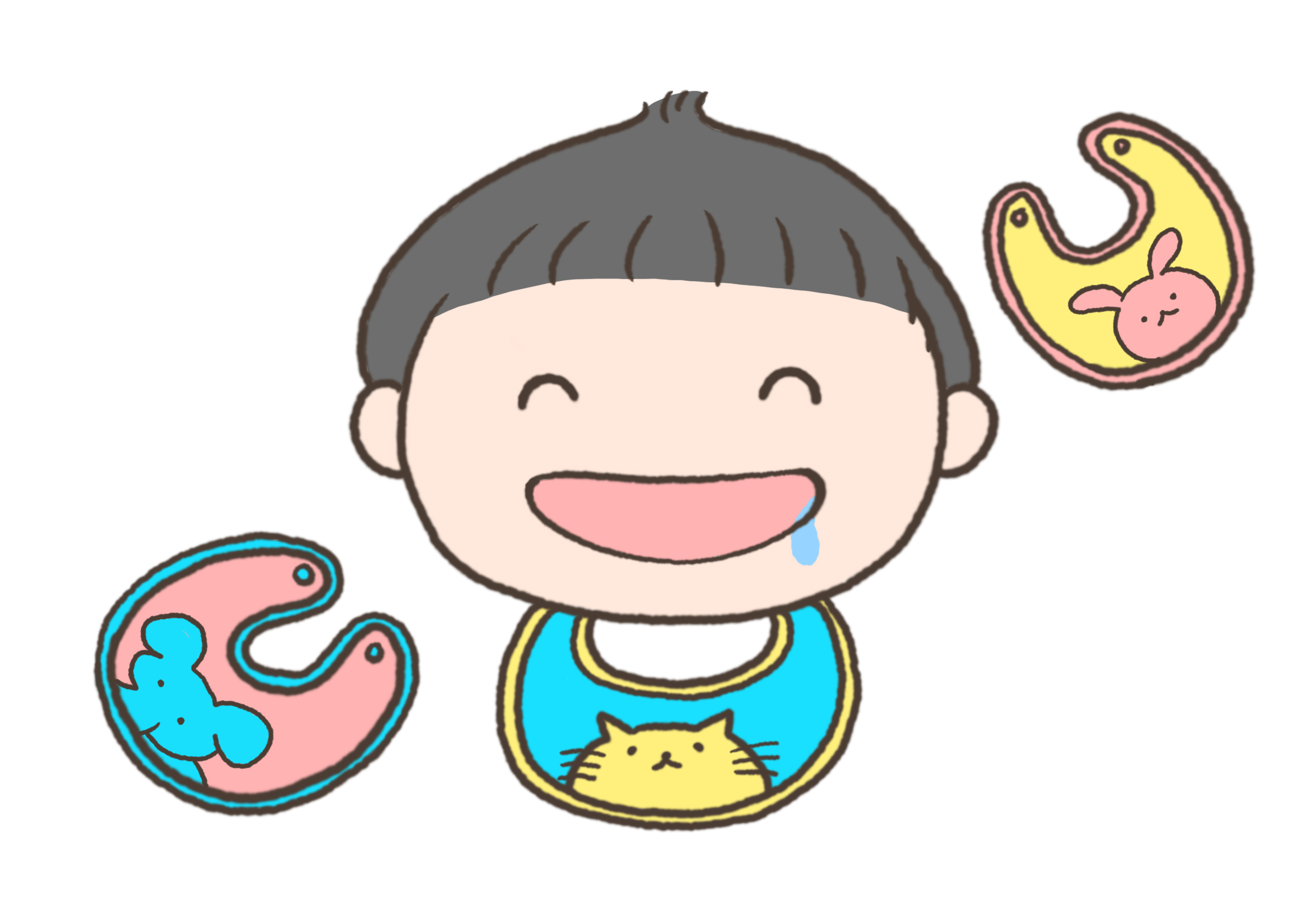 赤ちゃんのよだれはいつから増える？