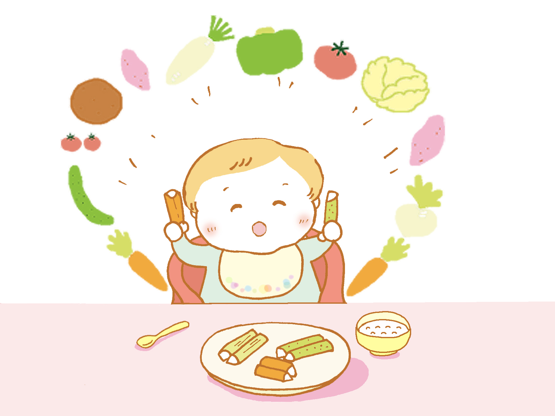 【離乳食後期】時期、食材、量、味付けのポイント