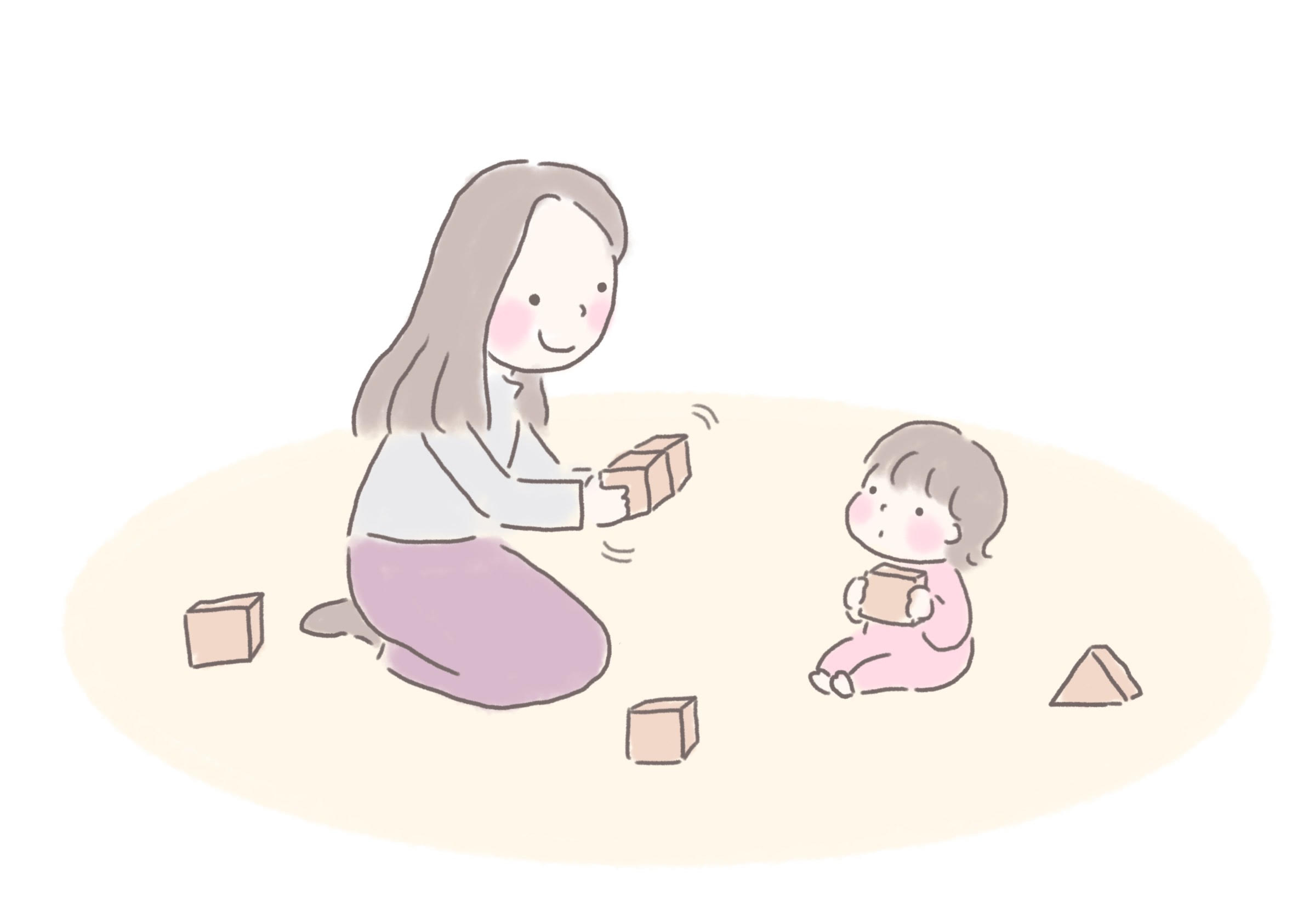 赤ちゃんおすすめ遊び3選～おすわり期～