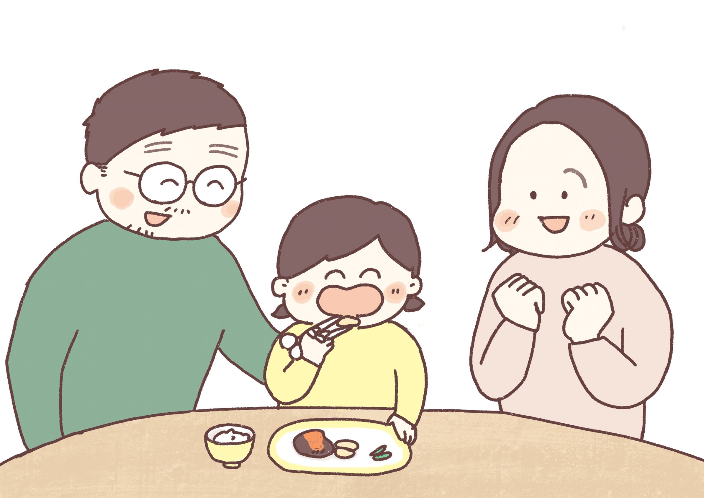 箸の練習はいつから？教える時期と箸の選び方