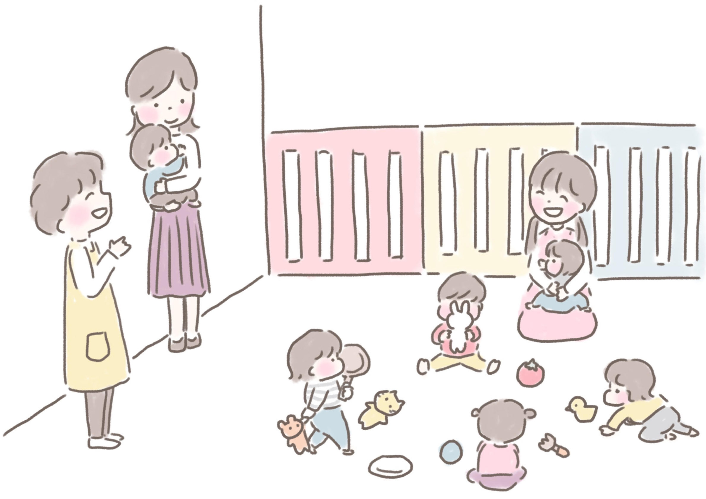 初めての保育園見学、何を見ればいいの？