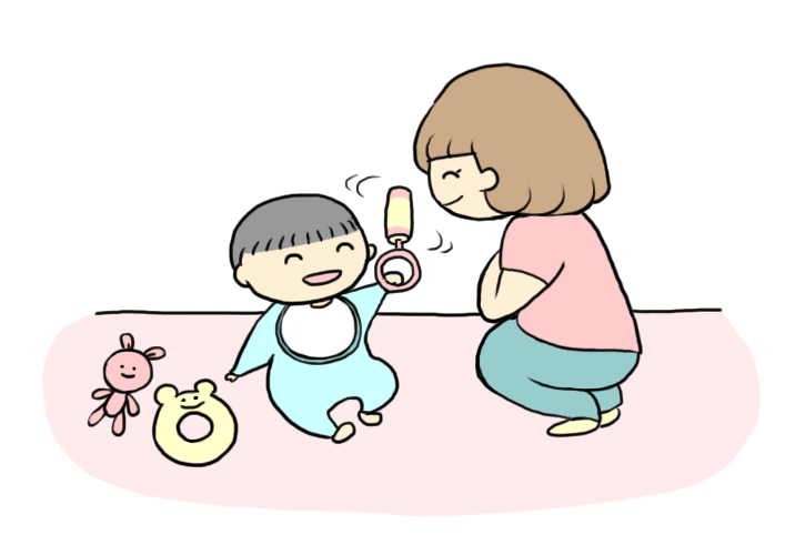 月齢別の赤ちゃんとの遊び方