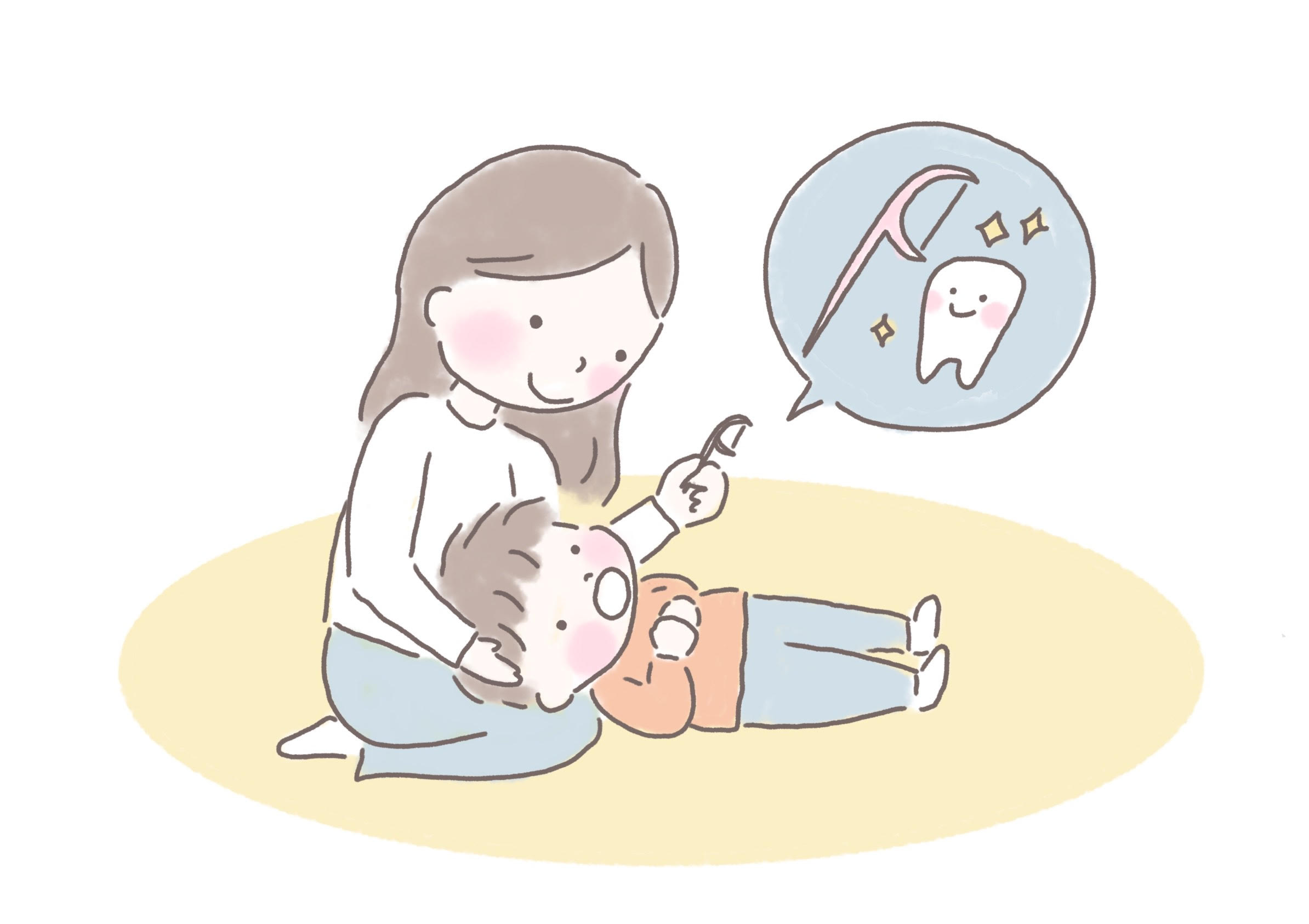 子どもの歯のお手入れにデンタルフロスって使った方が良い？