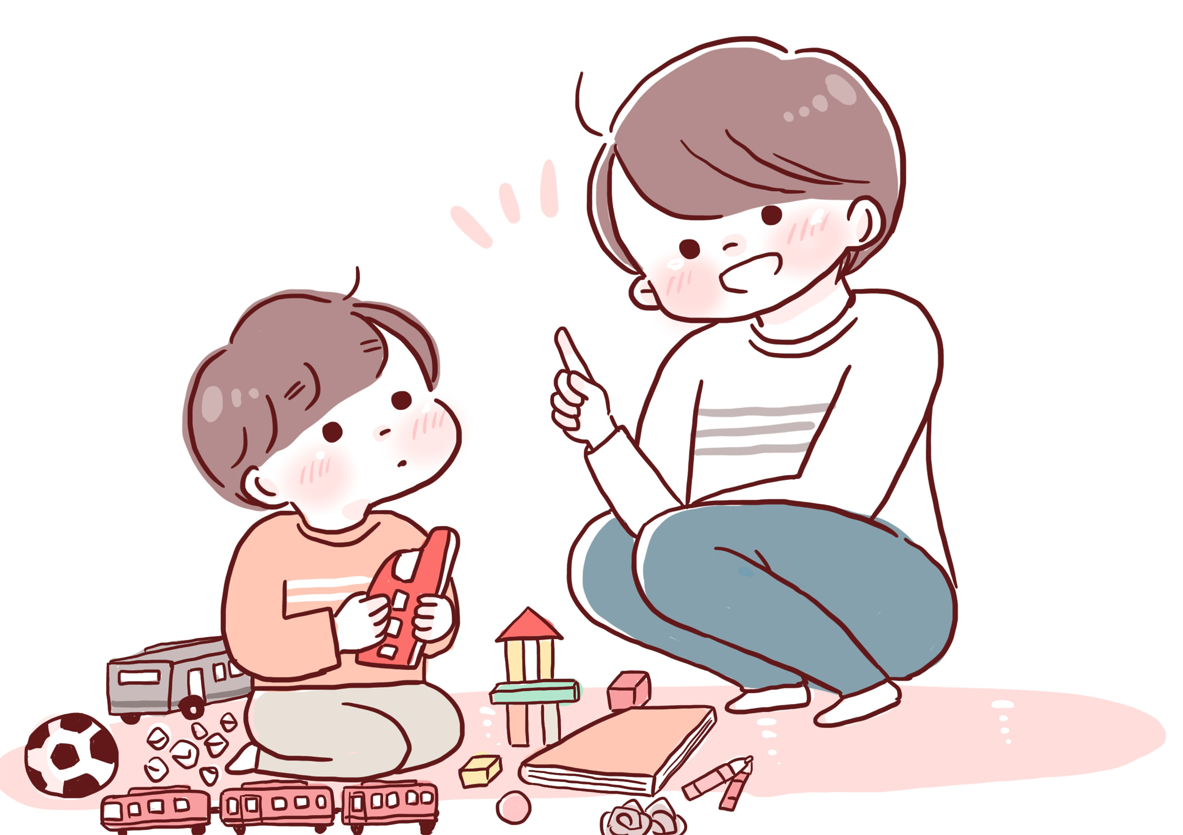 子どもがお片づけをしない時の効果的な声かけや対応