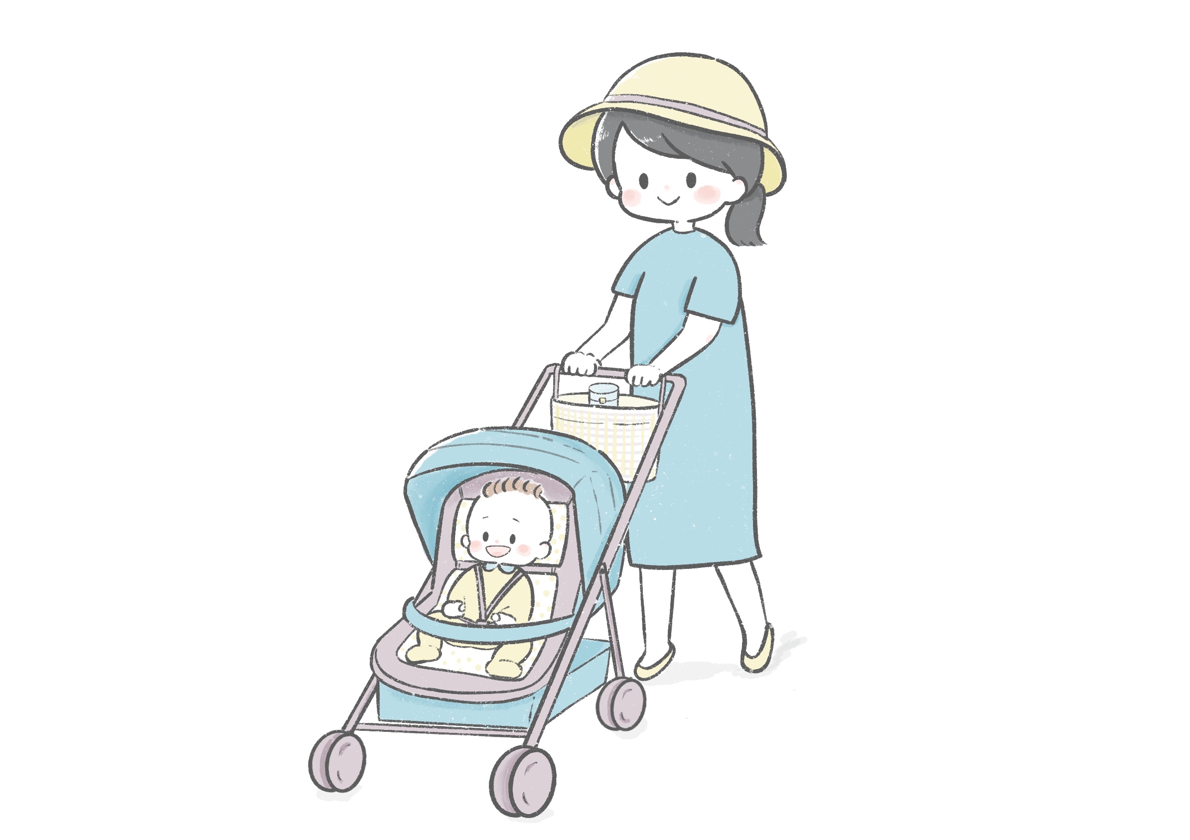 赤ちゃんとお出かけ～暑さ対策編