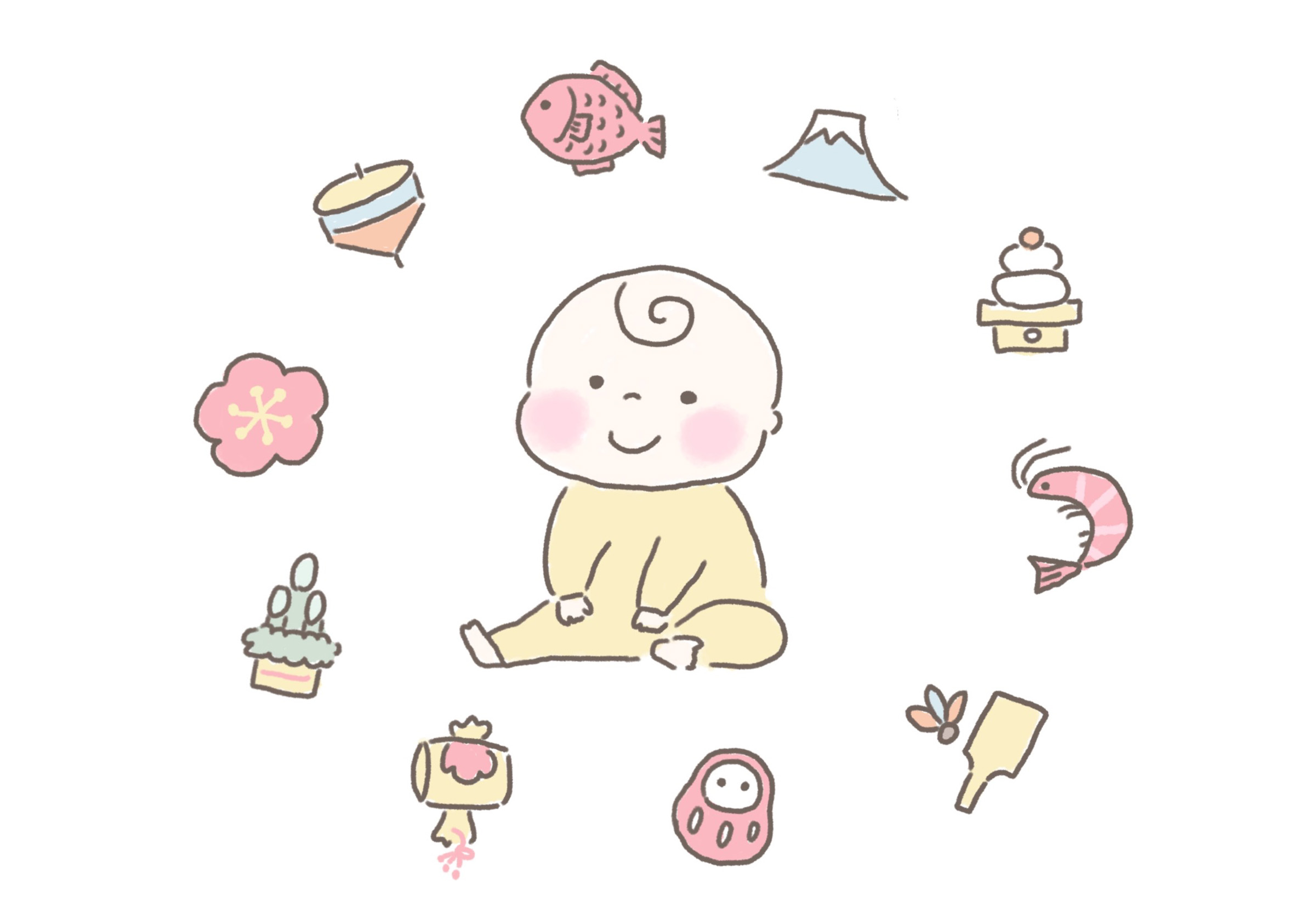 赤ちゃんの初正月のお祝いって何をするの？