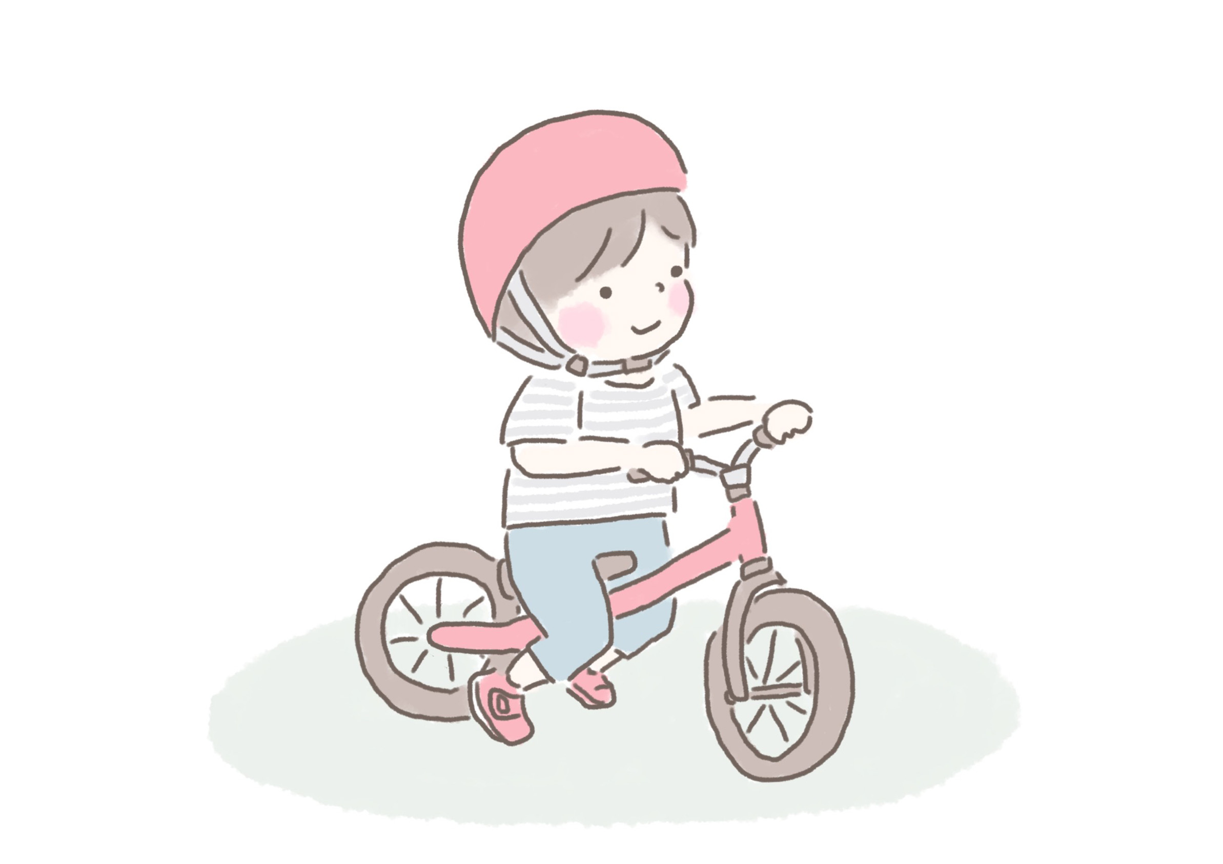 キックバイクはいつから乗れる？安全に楽しもう！