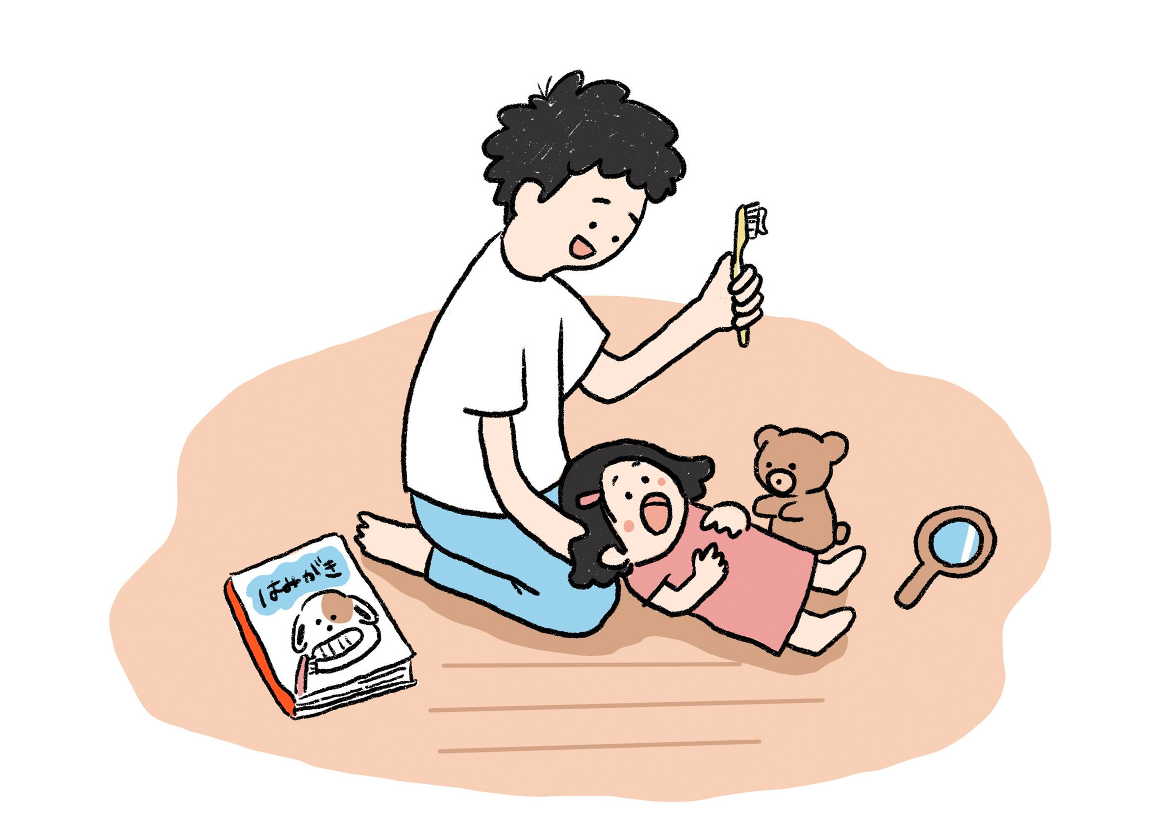 歯磨き嫌いな子どもに慣れてもらうための工夫