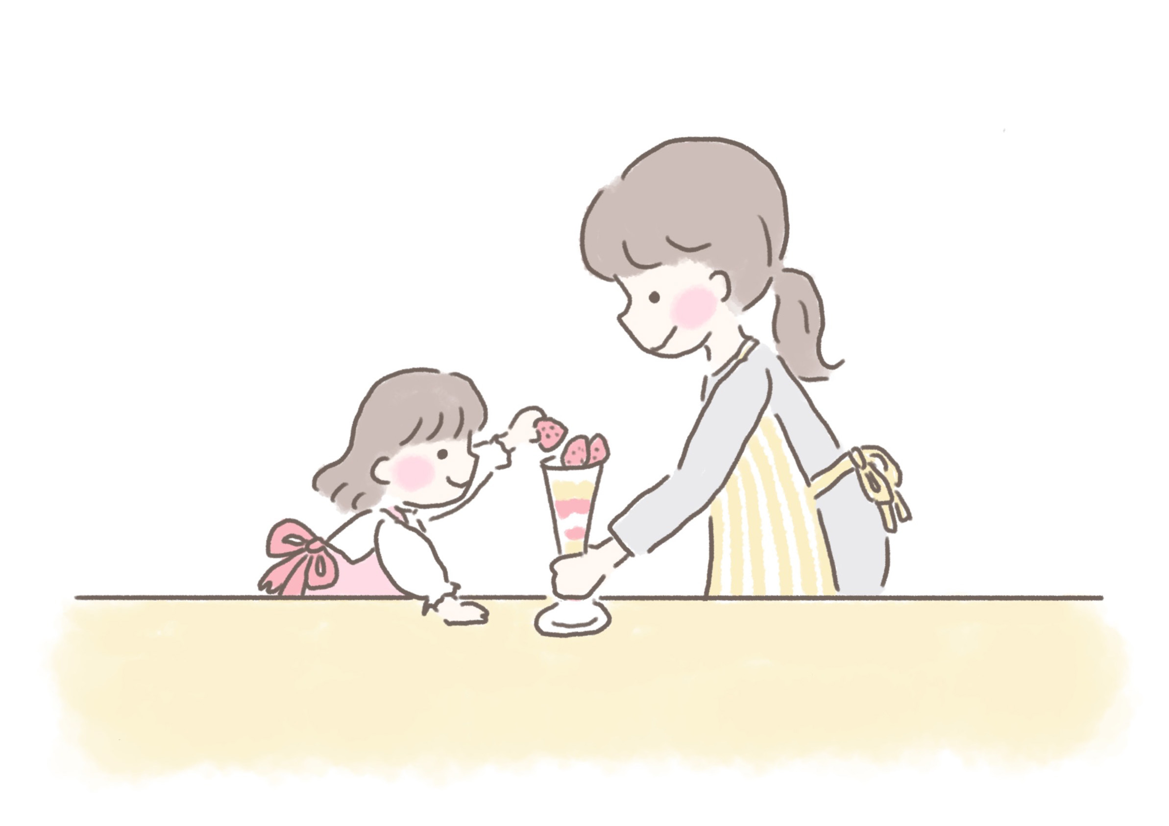 親子クッキング！子どもと作るパフェ
