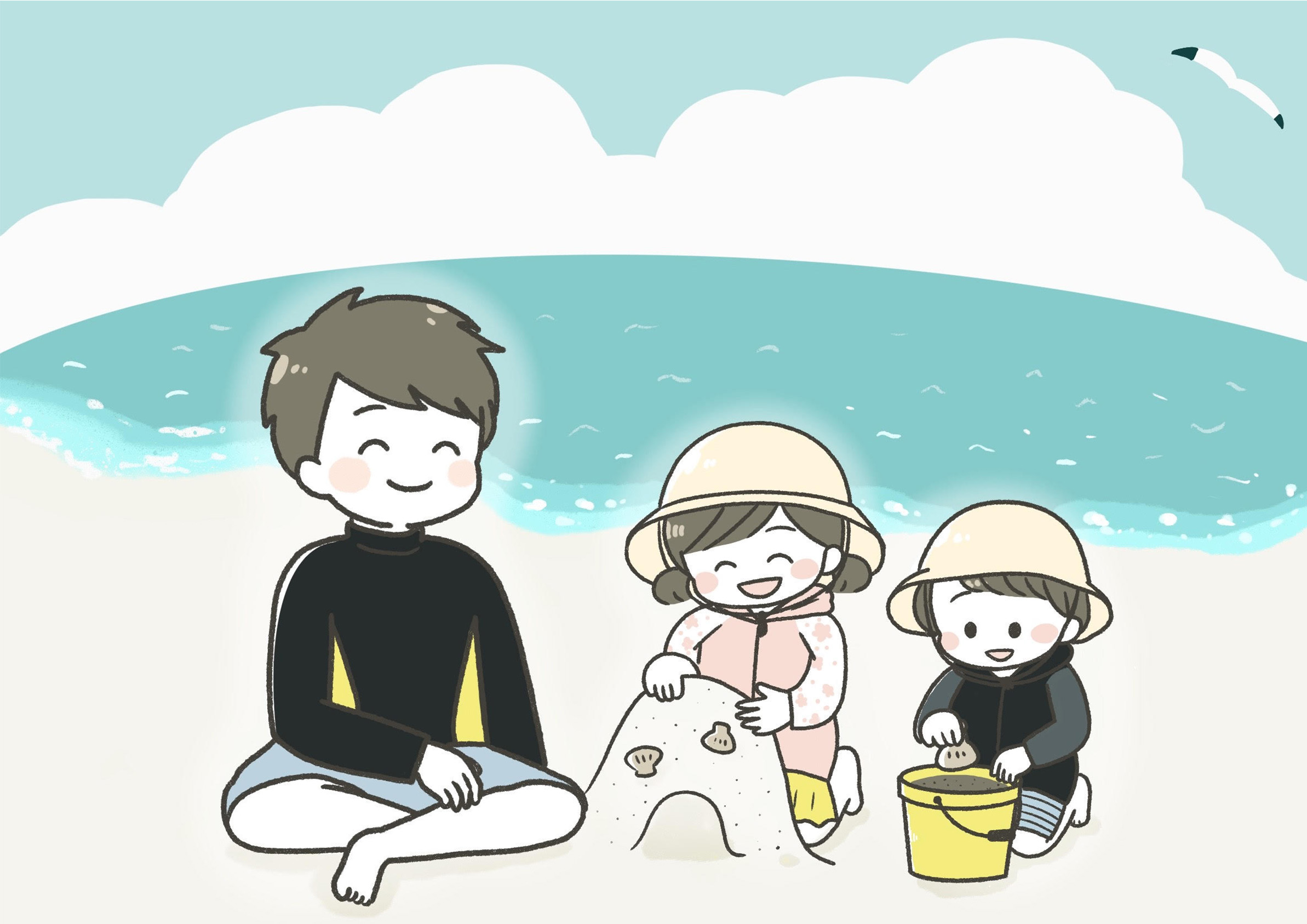 子どもと海や川に行ったら遊んでみたいこと